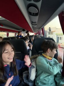 Premier jour de classe de neige